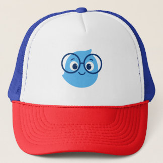 Funny Geeky Smiley Face Foam Trucker Hat Truckerkappe