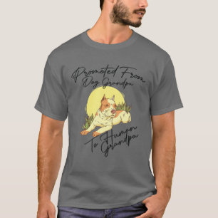 Funny gefördert von Hunde Opa zum menschlichen Gro T-Shirt