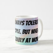 Funny geheim santa Geschenk - Tasse (VorderseiteRechts)