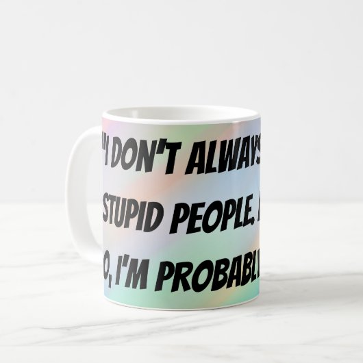 Funny geheim santa Geschenk - Tasse (Vorderseite Links)