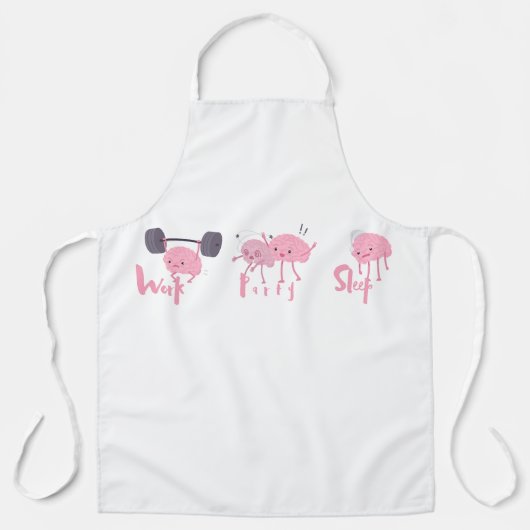 Funny Gehirn Schürze (Vorderseite)