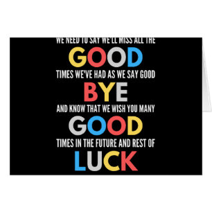 Funny geht weg Farewell