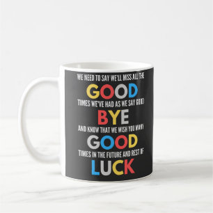 Funny geht weg Farewell Kaffeetasse
