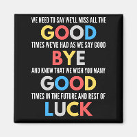 Funny geht weg Farewell
