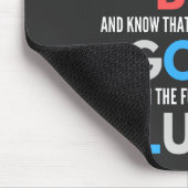 Funny geht weg Farewell Mousepad (Ecke)