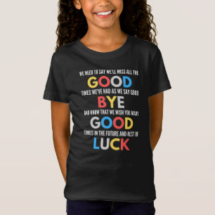Funny geht weg Farewell T-Shirt