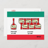 Funny geht zu einem Condo-Cartoon-Adressenwechsel Postkarte (Vorne/Hinten)