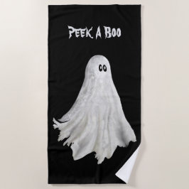 Funny Geist Halloween vergangene Zeichnend Strandh Strandtuch