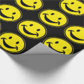 Funny gelb + dein Backg. Ideen Geschenkpapier (Ecke)