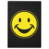 Funny gelb + dein Backg. Ideen Klemmbrett (Rückseite)