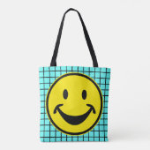Funny gelb + dein Backg. Ideen Tasche (Rückseite)