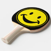 Funny gelb + dein Backg. Ideen Tischtennis Schläger (Vorderseite)