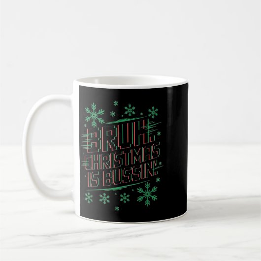 Funny Gen Alpha Gen Z Slang Funny Christmas Sweate Kaffeetasse (Links)
