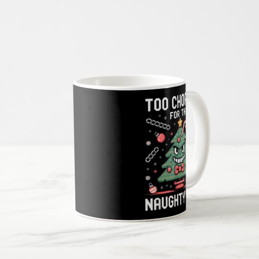 Funny Gen Alpha Gen Z Slang Funny Christmas Sweate Kaffeetasse (VorderseiteRechts)