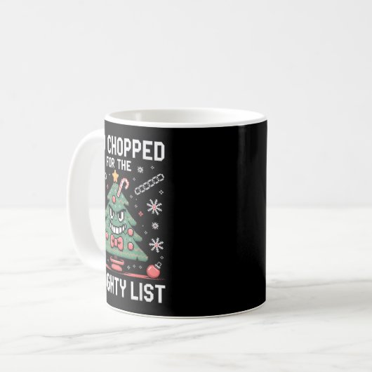Funny Gen Alpha Gen Z Slang Funny Christmas Sweate Kaffeetasse (Vorderseite Links)