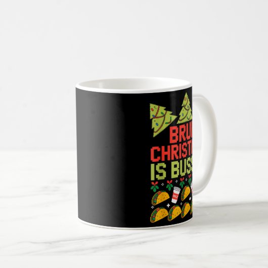 Funny Gen Alpha Gen Z Slang Funny Christmas Sweate Kaffeetasse (VorderseiteRechts)