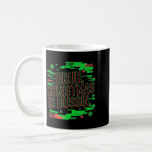 Funny Gen Alpha Gen Z Slang Funny Christmas Sweate Kaffeetasse (Links)