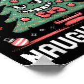 Funny Gen Alpha Gen Z Slang Funny Christmas Sweate Poster (Ecke)