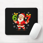Funny Gen Alpha Slang 6 7 Christmas Santa Six Seve Mousepad (Mit Mouse)