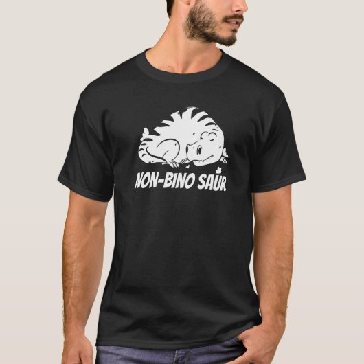 Funny Gender Fluid Neutral Binary Pride - Non Bino T-Shirt (Vorderseite)