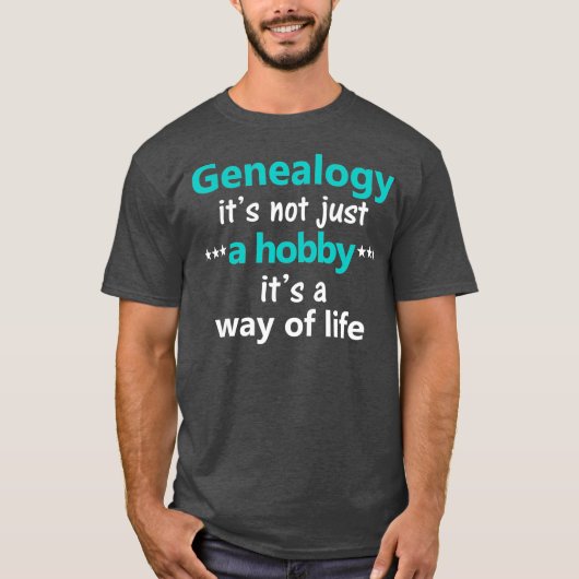 Funny Genealogie Ancestor Herkunft Familiengeschic T-Shirt (Vorderseite)