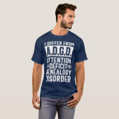 Funny Genealogie Familiengeschichte - Forscher Ges T-Shirt (Vorne ganz)