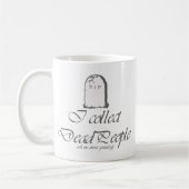 Funny Genealogie sammelt Tote Kaffeetasse (Links)