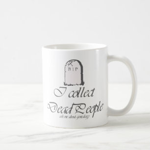 Funny Genealogie sammelt Tote Kaffeetasse