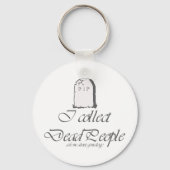 Funny Genealogie sammelt Tote Schlüsselanhänger (Vorderseite)