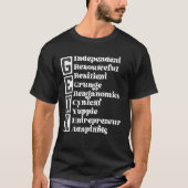 Funny Generation X T-Shirt (Vorderseite)
