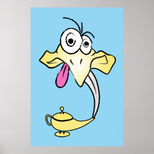 Funny Genie Poster
