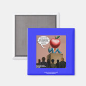 Funny Genome Experiment Quality Novelty Magnet (Vorderseite/Rückseite)