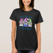 Funny Genome Wildblumen für Frauen und Mama Niedli T-Shirt (Vorderseite)