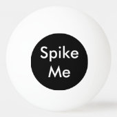 Funny Gentle to Spike Me One Star Ping Pong Ball Tischtennisball (Rückseite)