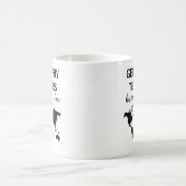 Funny Geography Teacher Geschenk Kaffee Tasse (Mittel)