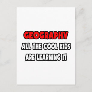 Funny Geography Teacher Shirts und Geschenke Postkarte