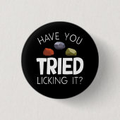 Funny Geologist Lapidary Rock Collector Rockhound Button (Vorderseite)