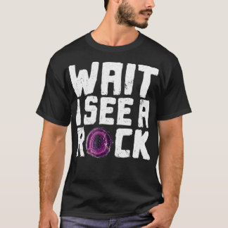 Funny Geologist Rock Hounding Geode Vintage T-Shirt
