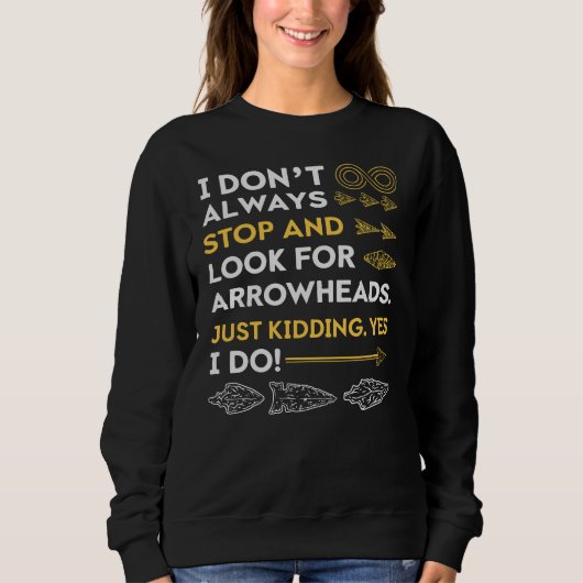 Funny Geology Rock Collector Sweatshirt (Vorderseite)
