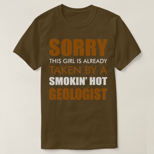 Funny Geology Shirt Couple Geology Gips (Design vorne)