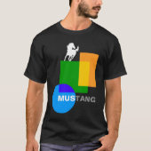 Funny Geometry Plus Pferdekomposition T-Shirt (Vorderseite)