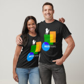 Funny Geometry Plus Pferdekomposition T-Shirt (Unisex)
