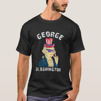 Funny George Washington American USA 4. Juli T T-Shirt