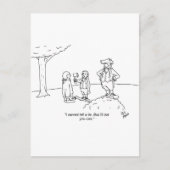 Funny George Washington Cherry Tree Geschenk! Postkarte (Vorderseite)