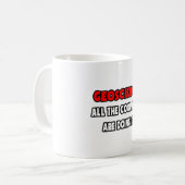 Funny Geoscientist Shirts und Geschenke Kaffeetasse (Vorderseite Links)
