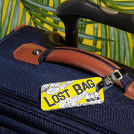 Funny Gepäckanhänger - LOST BAG