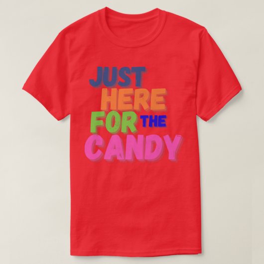 Funny gerade für den Candy Halloween 2022 Trick T-Shirt (Design vorne)
