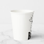 Funny gerade hier für Boos, Halloween Pappbecher (Rechts)