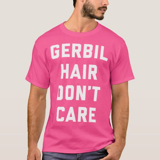 Funny Gerbil Owner Gerbils Mama T-Shirt (Vorderseite)