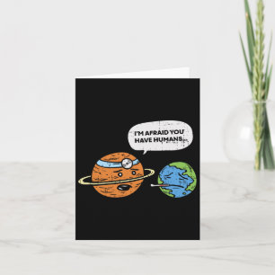 Funny Gerettet Earth Day Planet Doctor Menschen Karte